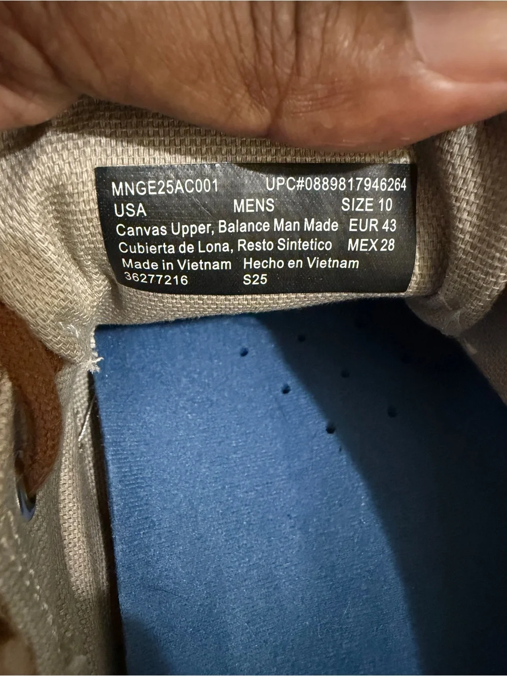 Dr. Scholl's Men's Boat Shoes in Taupe with Brown Laces